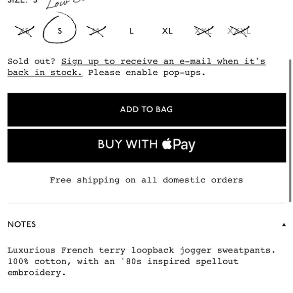 Rowing Blazers sweatpants - Picture 7 of 7